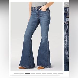 Wrangler retro flare jeans